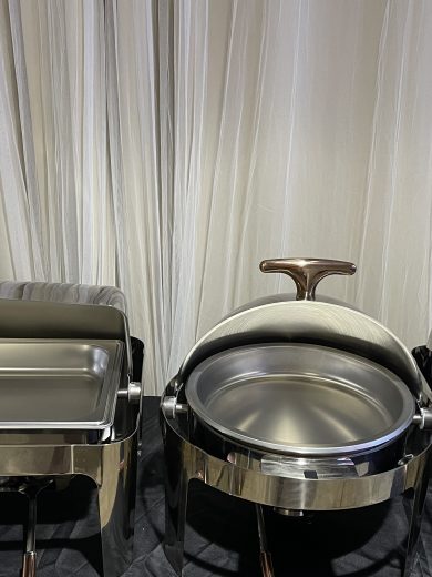 Chafing Dish 6 Qt Stainless Steel – Round - Image 3