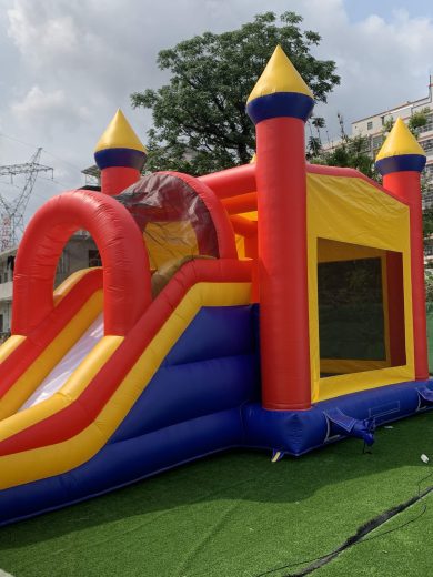 Teetees 16' X 16' Inflatable Bouncy Castle with Air Blower